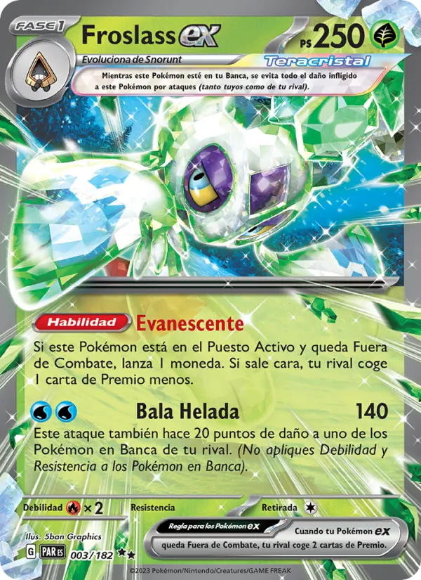 Froslass ex (Brecha Paradójica #003/182)