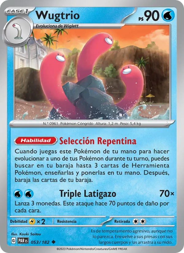 Wugtrio (Paradox Rift #053/182)
