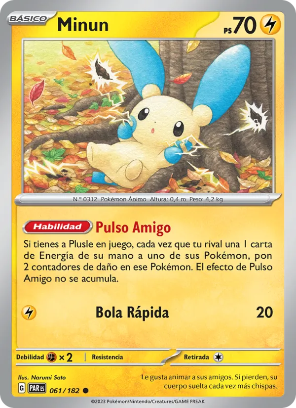 Minun (Brecha Paradójica #061/182)