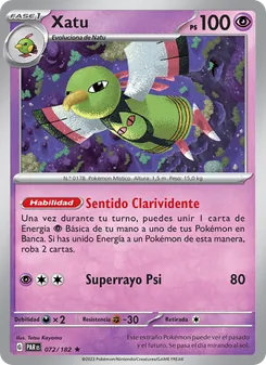 Xatu (Brecha Paradójica #072/182)