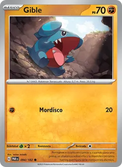 Gible (Brecha Paradójica #094/182)
