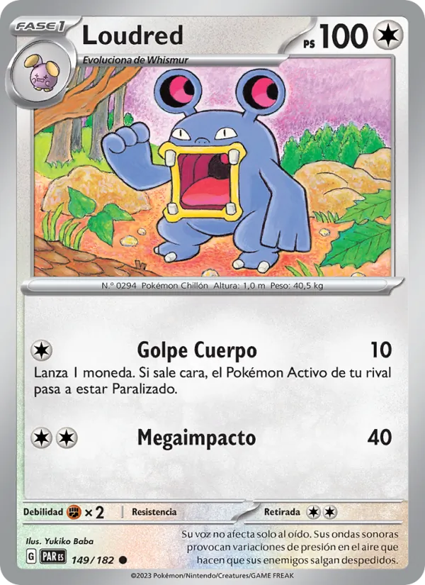 Loudred (Paradox Rift #149/182)