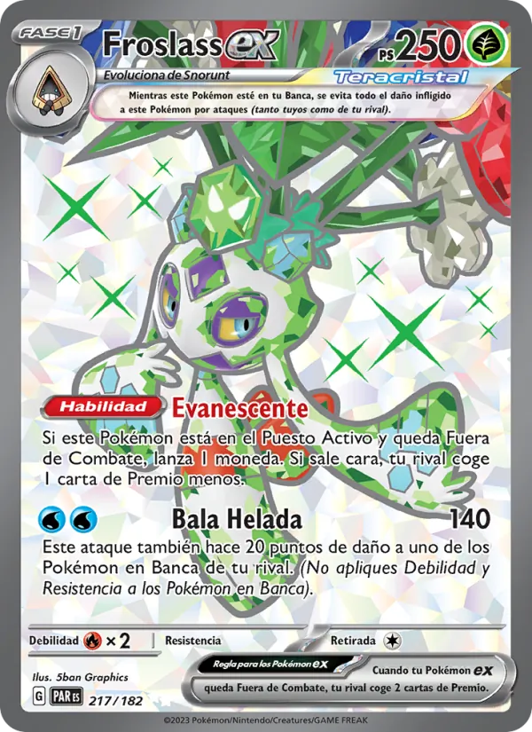 Froslass ex (Paradox Rift #217/182)