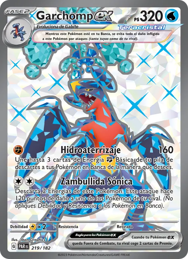 Garchomp ex (Brecha Paradójica #219/182)