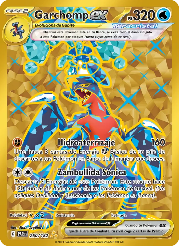 Garchomp ex (Paradox Rift #260/182)