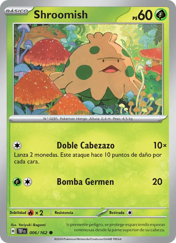 Shroomish (Fuerzas Temporales #006/162)