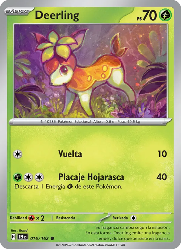 Deerling (Fuerzas Temporales #016/162)