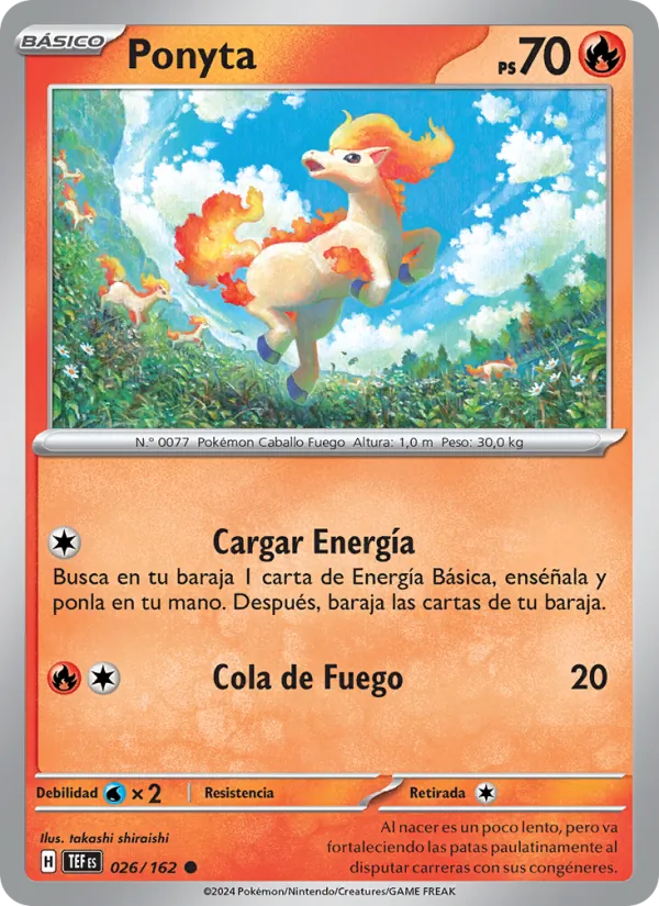 Ponyta (Temporal Forces #026/162)
