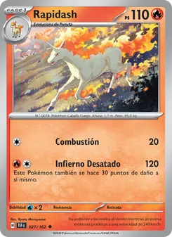 Rapidash (Fuerzas Temporales #027/162)