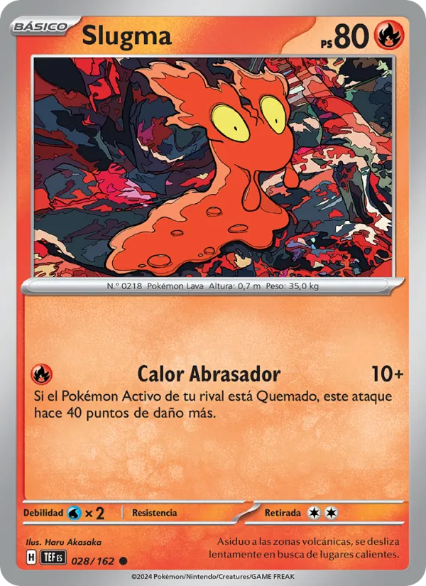 Slugma (Temporal Forces #028/162)