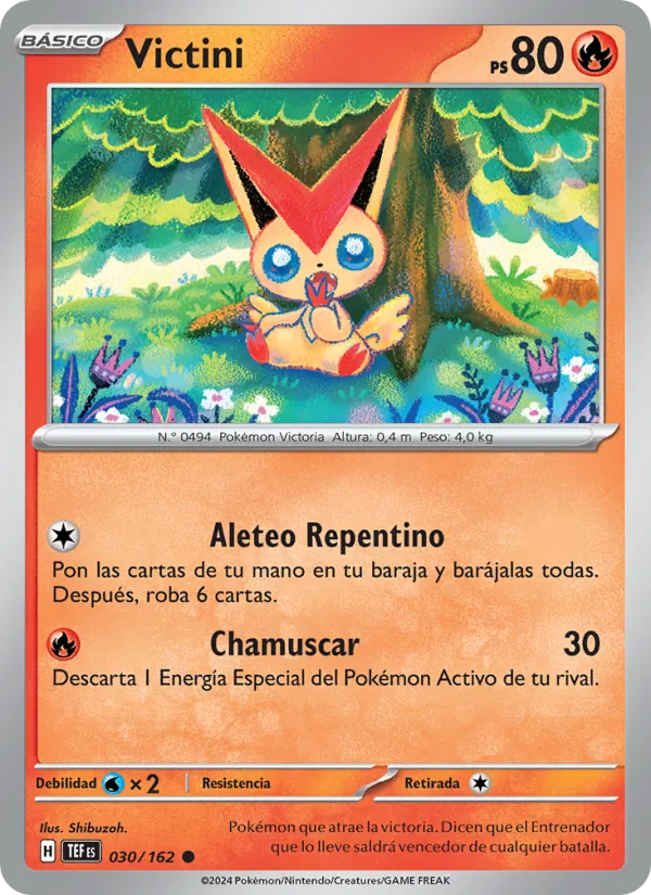 Victini (Fuerzas Temporales #030/162)