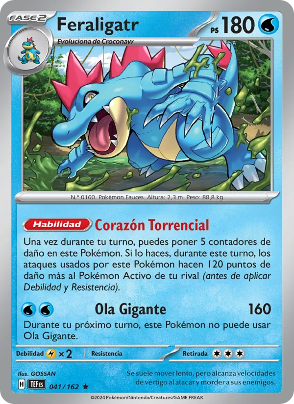 Feraligatr (Fuerzas Temporales #041/162)