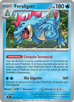 Feraligatr (Fuerzas Temporales #041/162)
