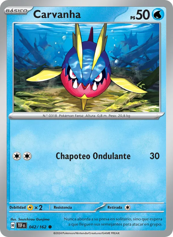 Carvanha (Temporal Forces #042/162)
