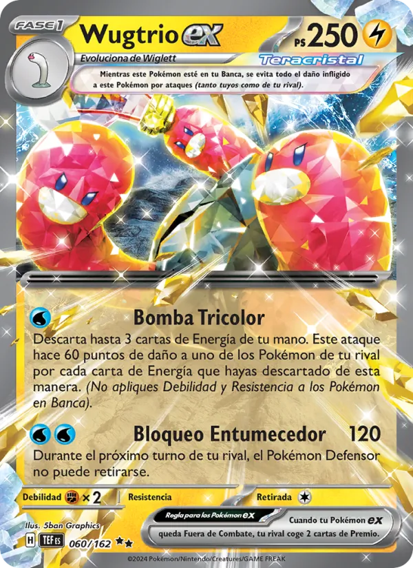 Wugtrio ex (Fuerzas Temporales #060/162)