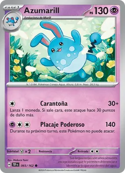 Azumarill (Fuerzas Temporales #065/162)