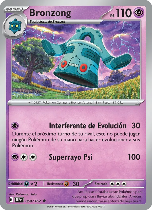 Bronzong (Temporal Forces #069/162)