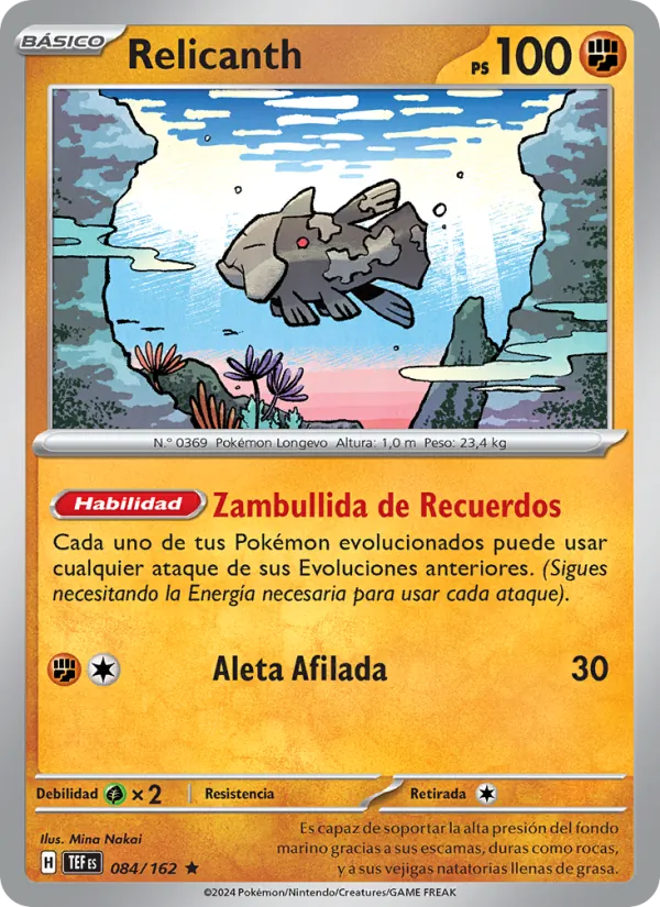 Relicanth (Temporal Forces #084/162)
