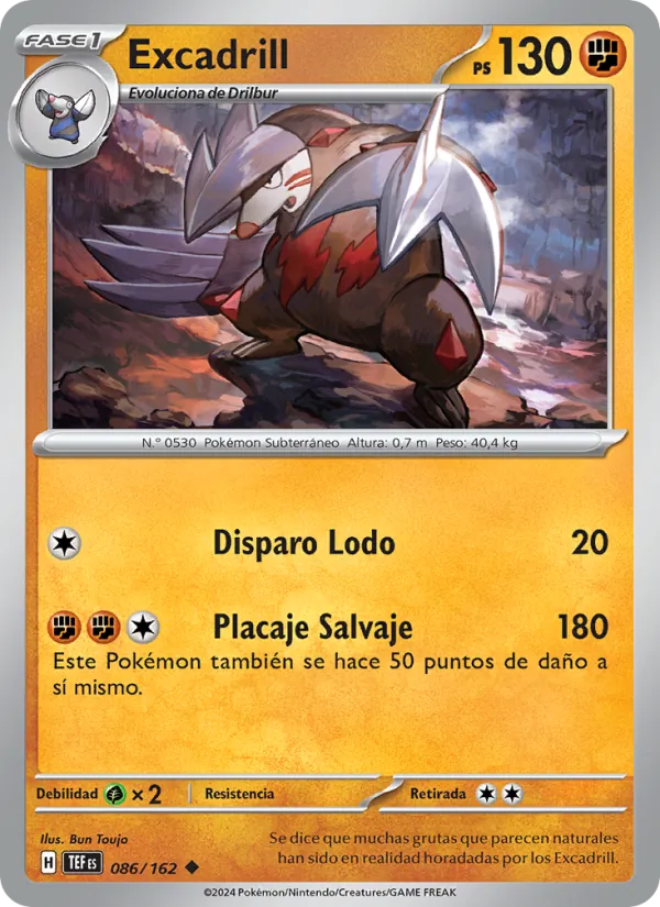 Excadrill (Fuerzas Temporales #086/162)