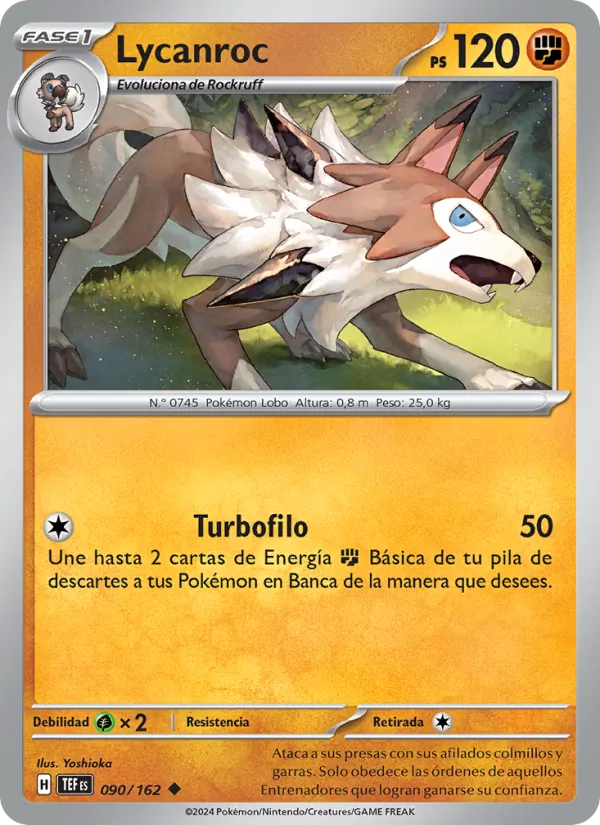 Lycanroc (Fuerzas Temporales #090/162)