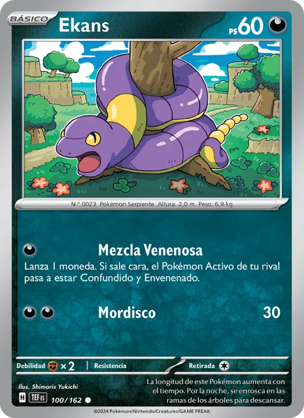 Ekans (Temporal Forces #100/162)
