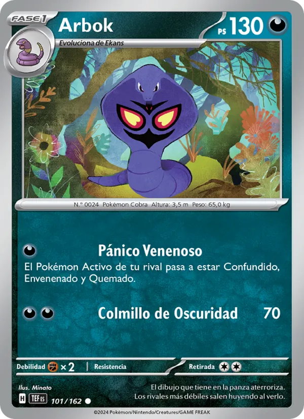 Arbok (Temporal Forces #101/162)