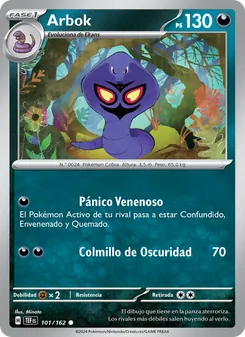 Arbok (Fuerzas Temporales #101/162)