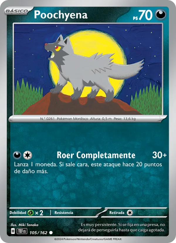 Poochyena (Temporal Forces #105/162)