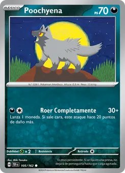 Poochyena (Fuerzas Temporales #105/162)