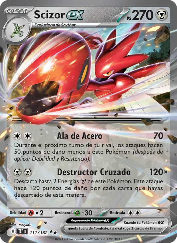 Scizor ex (Temporal Forces #111/162)