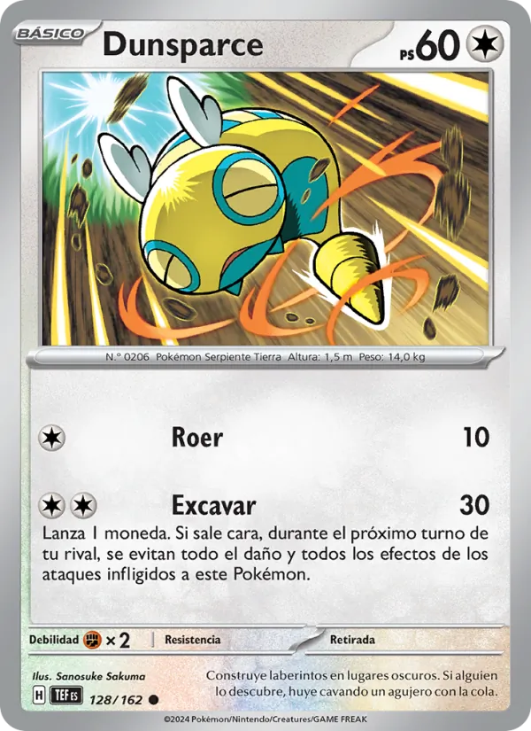 Dunsparce (Temporal Forces #128/162)