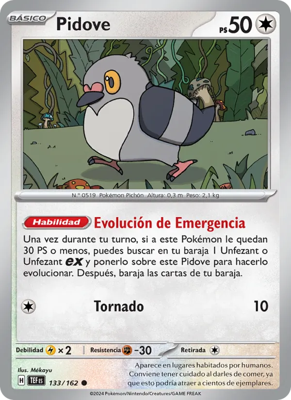 Pidove (Fuerzas Temporales #133/162)