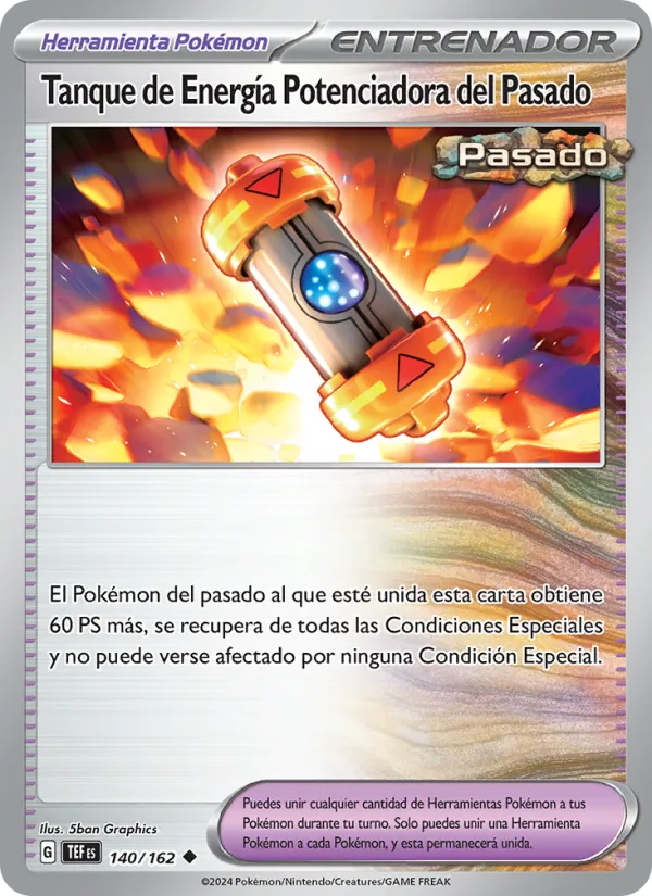 Tanque de Energía Potenciadora del Pasado (Temporal Forces #140/162)