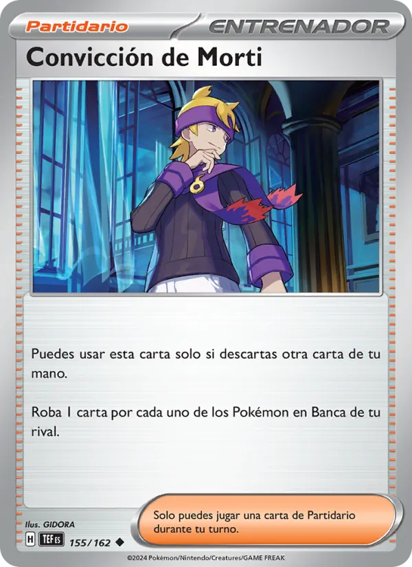 Convicción de Morti (Fuerzas Temporales #155/162)