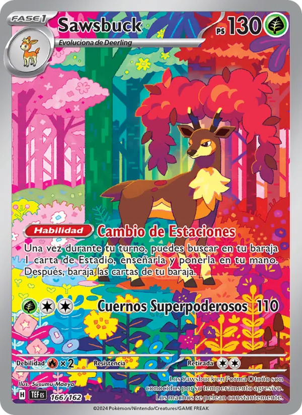 Sawsbuck (Fuerzas Temporales #166/162)