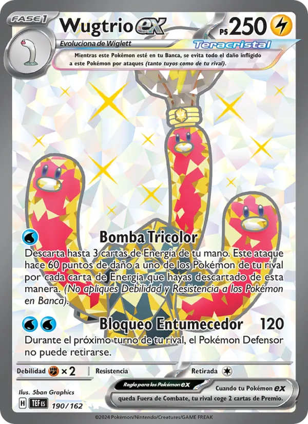 Wugtrio ex (Temporal Forces #190/162)