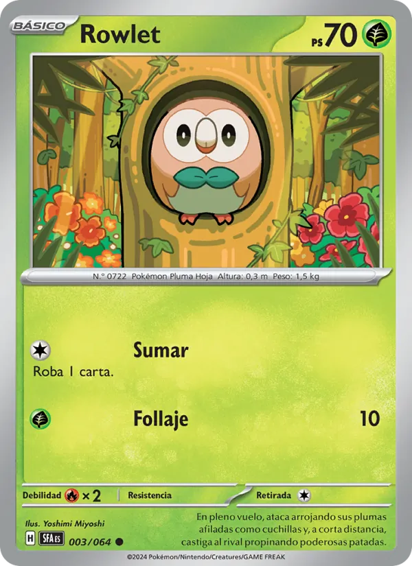 Rowlet (Fabula Sombría #003/64)