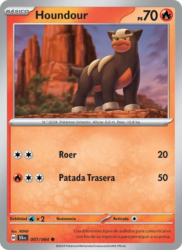 Houndour (Fabula Sombría #007/64)