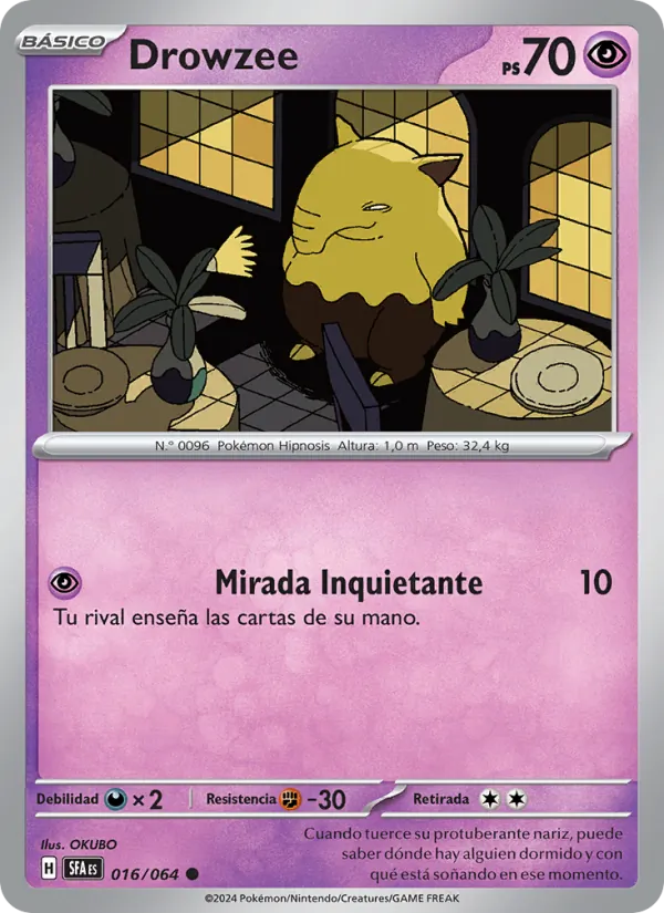 Drowzee (Fabula Sombría #016/64)