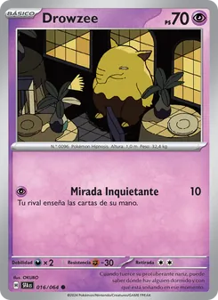 Drowzee (Fabula Sombría #016/64)