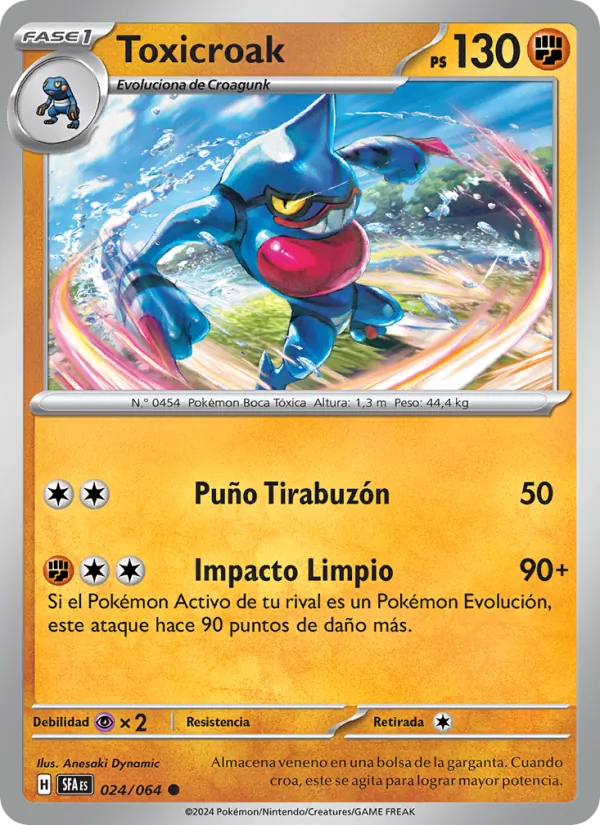 Toxicroak (Fabula Sombría #024/64)