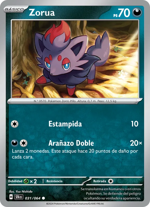 Zorua (Fabula Sombría #031/64)