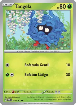Tangela (Mascarada Crepuscular #001/167)