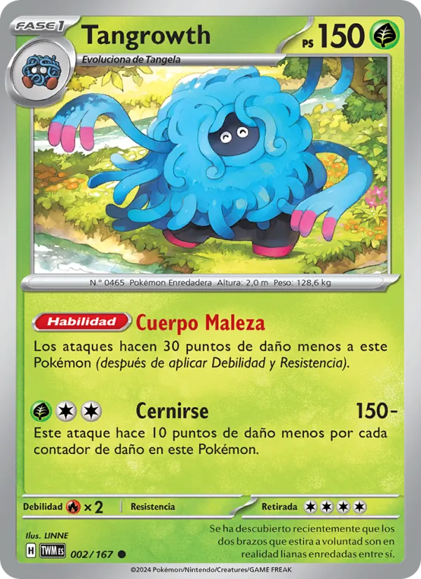 Tangrowth (Mascarada Crepuscular #002/167)