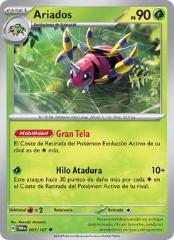 Ariados (Mascarada Crepuscular #005/167)