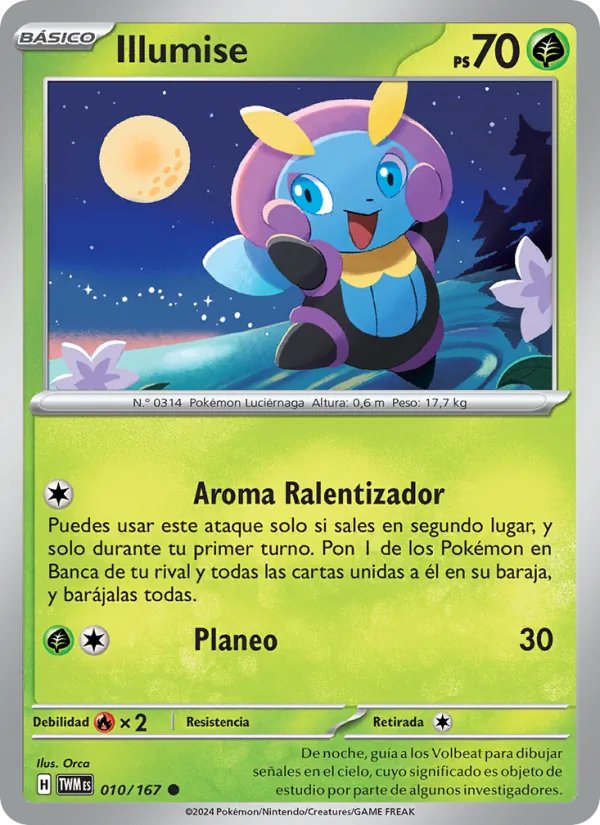 Illumise (Mascarada Crepuscular #010/167)