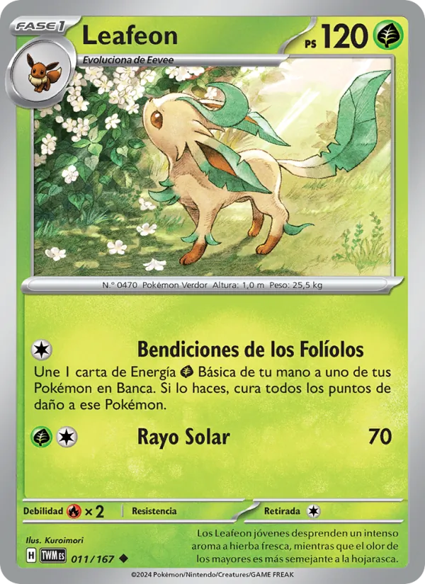 Leafeon (Mascarada Crepuscular #011/167)