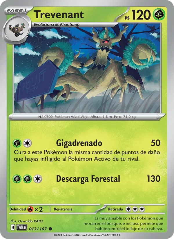Trevenant (Mascarada Crepuscular #013/167)