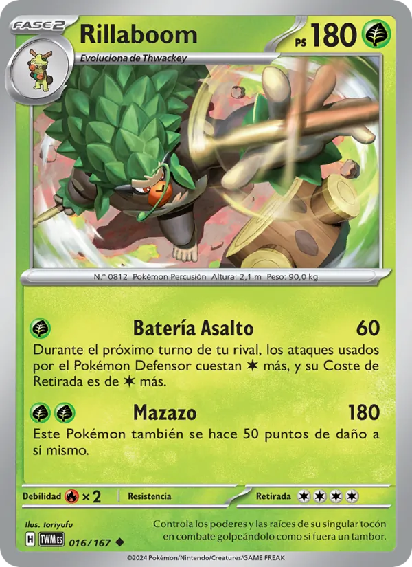 Rillaboom (Mascarada Crepuscular #016/167)