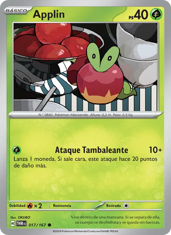 Applin (Mascarada Crepuscular #017/167)